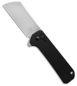 Kizer Laconic Azo Ruler Button Lock Knife Black G-10 (3" Satin) L4003A1