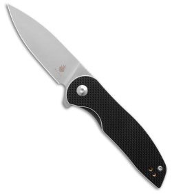 Kizer Laconic Sidekick Liner Lock Knife Black G-10 (3" Satin) L3006A1