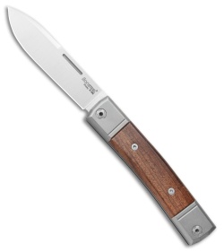 LionSteel BestMan 2 Drop Point Traditional Slip Joint Knife Santos Wood