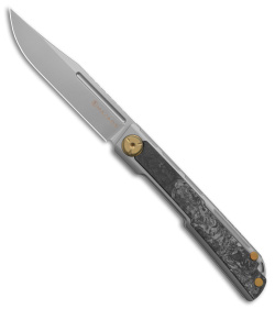 Maxace Albatross Slip Joint Knife Carbon Fiber (3.75" Stonewash) MALB01