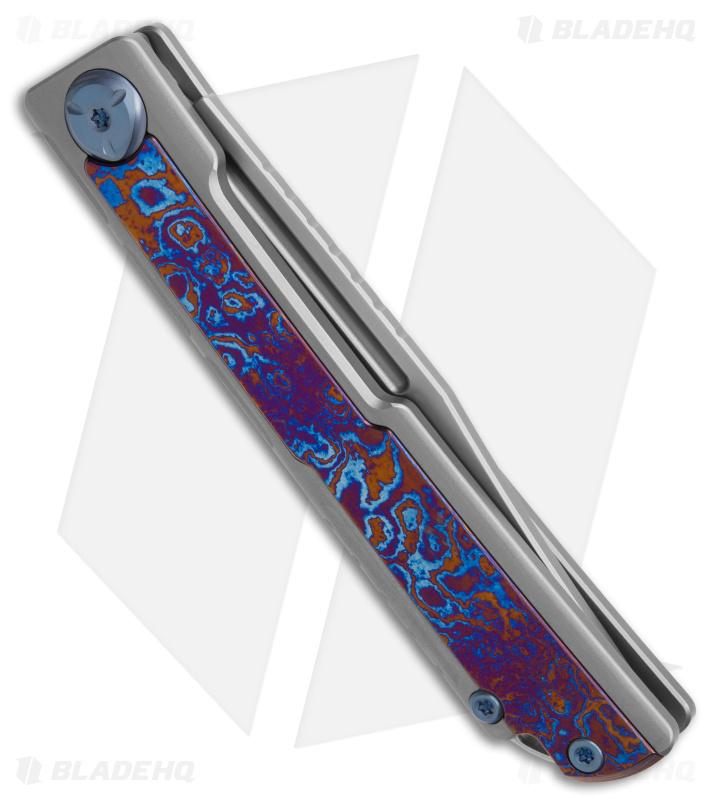 ★マシュ♡まりも★　チェスト2 Maxace Albatross Slip Joint Knife Timascus MALB02 - Blade HQ