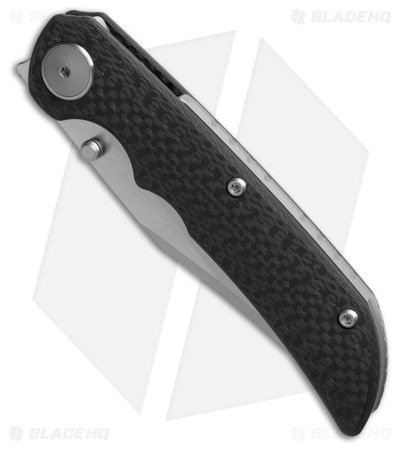 Maxace Kingsnake Liner Lock Knife Carbon Fiber (3.75" Stonewash)