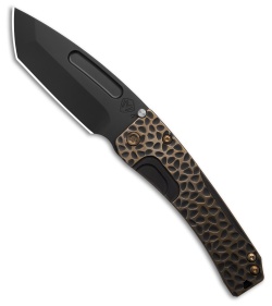 Medford Custom Slim Midi Frame Lock Knife Peaks & Valleys Ti (3.75" Black) MKT