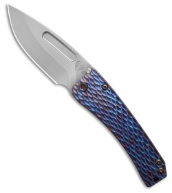 Medford Custom Slim Midi Marauder Knife Dragonskin Ti (3.625" Satin)