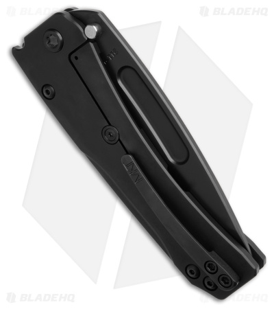 Medford Custom Slim Midi Marauder Frame Lock Knife Black PVD (3.625" Black)