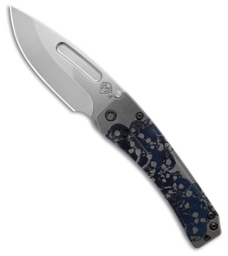 Medford Custom Slim Midi Marauder Ghosted Stacked Skulls PVD/Ti (3.625" Satin)