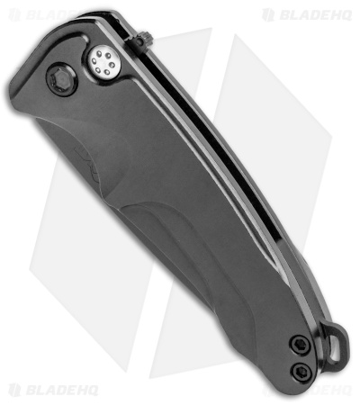 Medford Smooth Criminal Plunge Lock Flipper Knife Black (3" PVD)