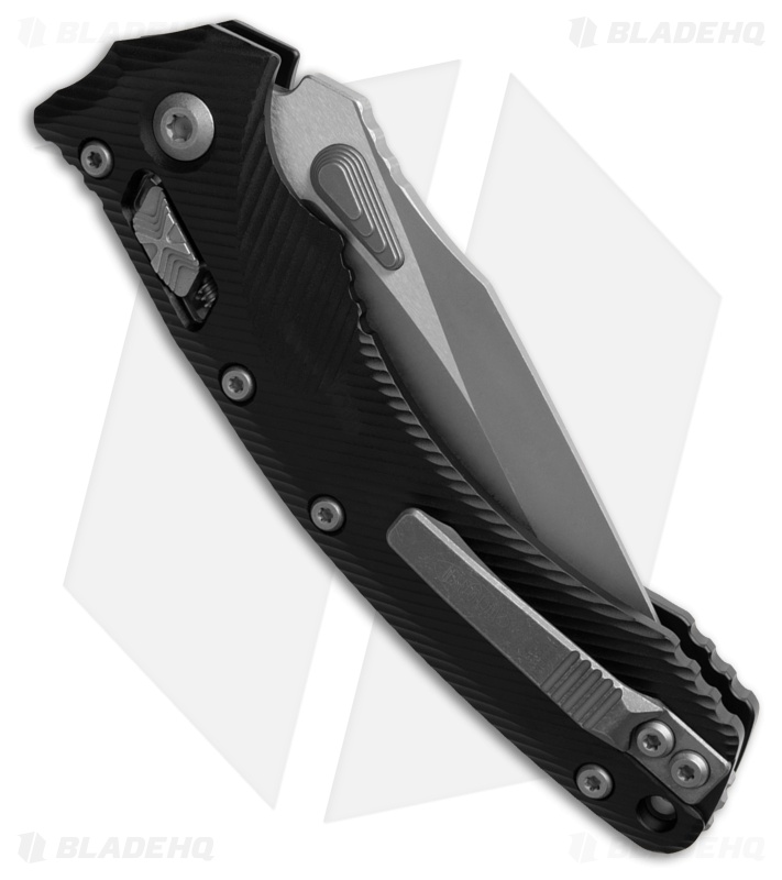 Microtech Amphibian Ram-Lok S/E Knife Fluted Black (3.9" Apocalyptic Serr)