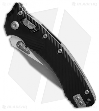Microtech Amphibian Ram-Lok S/E Knife Fluted Black (3.9" Apocalyptic Serr)