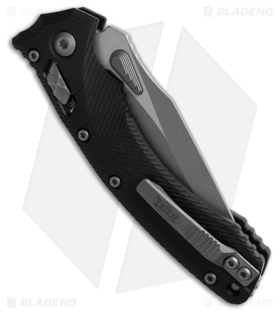 Microtech Amphibian Ram-Lok S/E Manual Knife Black G-10 (3.9" Apocalyptic)