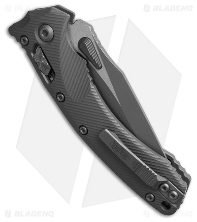 Microtech Amphibian Ram-Lok Knife Fluted Natural Clear Aluminum (3.9" Apoc)