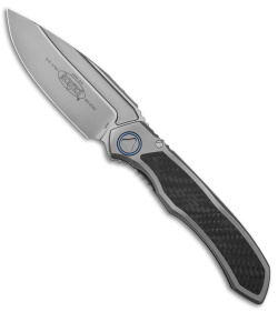 Microtech Anax Integral Frame Lock Knife BB Ti/Carbon Fiber (4" Bead Blast) 