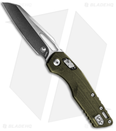 Microtech Standard Issue (MSI) Knife Green G-10 - Blade HQ
