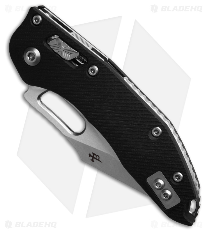 Microtech Stitch Ram-Lok S/E Knife Flute Black G-10 (3.7" SW Serr)