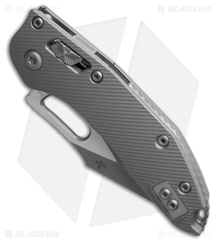 Microtech Stitch Knife Natural Clear Aluminum Apocalyptic