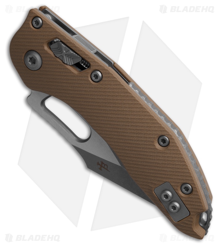 Microtech Stitch Ram-Lok Knife Fluted Tan G-10 (3.75" Apocalyptic)