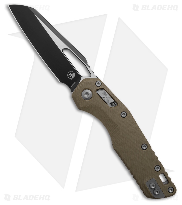 Microtech MSI Ram-Lok Knife Fluted OD Green G-10 (3.5 Two-Tone)