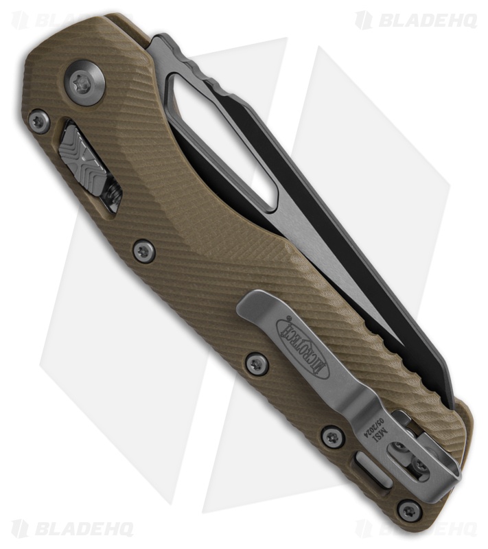 Microtech MSI Ram-Lok Knife Fluted OD Green G-10 (3.5 Two-Tone)
