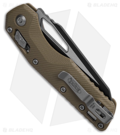 Microtech MSI Ram-Lok Knife Fluted OD Green G-10 (3.5 Two-Tone)