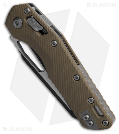Microtech MSI Ram-Lok Knife Fluted OD Green G-10 (3.5 Two-Tone)