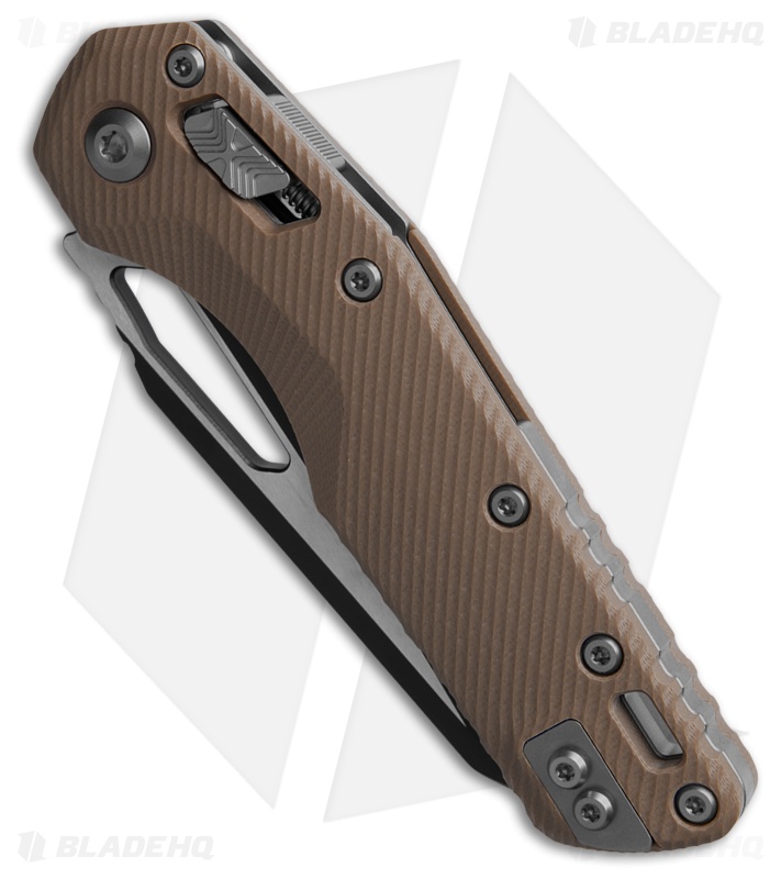 Microtech MSI Ram-Lok Knife Fluted Tan G-10 (3.5 Two-Tone)