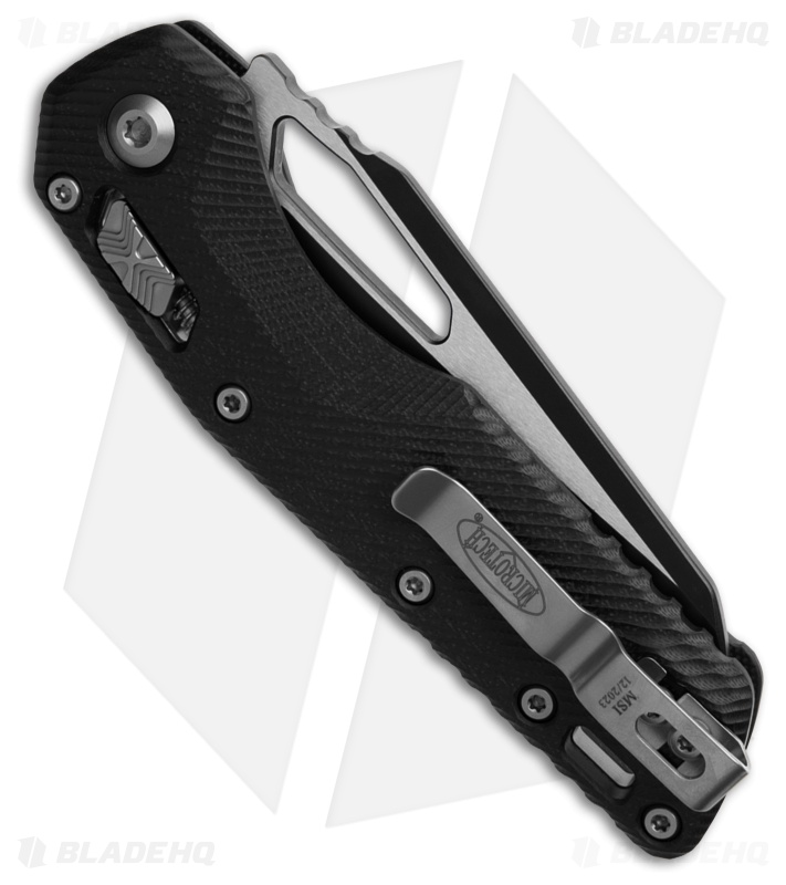Microtech Standard Issue MSI Fluted Black G-10 + Black