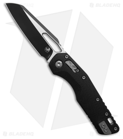 Microtech Standard Issue MSI Fluted Black G-10 + Black Microtech Standard Issue MSI Fluted Black G-10 + Black