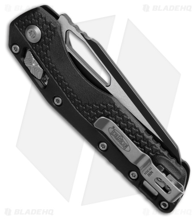 Microtech MSI Ram-Lok Knife Black Polymer (3.9" Black Full Serr)