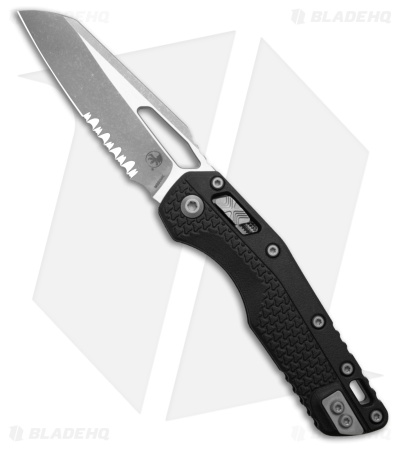 Microtech Standard Issue MSI Ram-Lok Knife Black Polymer (3.9" Apocalyptic Serr)