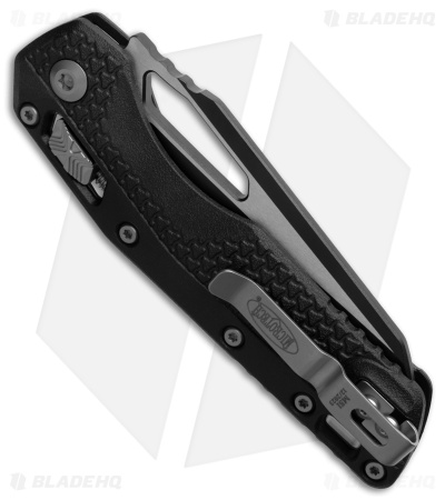 Microtech Standard Issue MSI Ram-Lok Knife Black Polymer (3.9" Two-Tone)