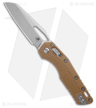 Microtech Standard Issue MSI Ram-Lok Knife Dark Earth Tan (3.9" Stonewash)