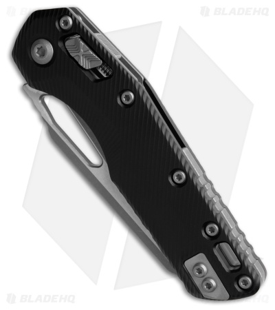 Microtech Standard Issue MSI Ram-Lok Knife Fluted Black Aluminum (3.9" Apoc)