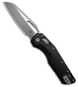 Microtech Standard Issue MSI Ram-Lok Knife Fluted Black Aluminum (3.9" Apoc)