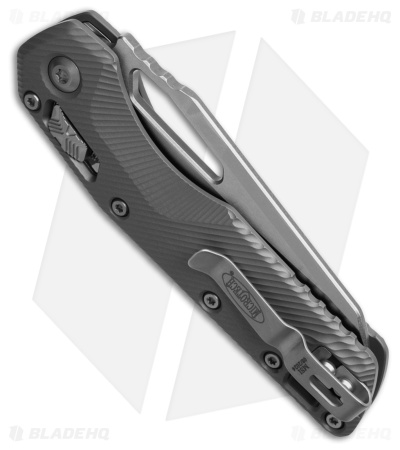 Microtech Standard Issue MSI Ram-Lok Knife Fluted Natural Clear Al (3.8" SW)
