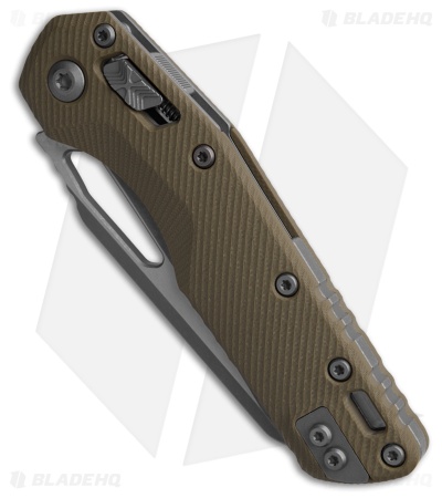 Microtech Standard Issue MSI Ram-Lok Knife Fluted OD Green G-10 (3.8" Apoc Serr)