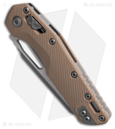 Microtech Standard Issue MSI Ram-Lok Knife Fluted Tan G-10 (3.8" Apocalyptic)