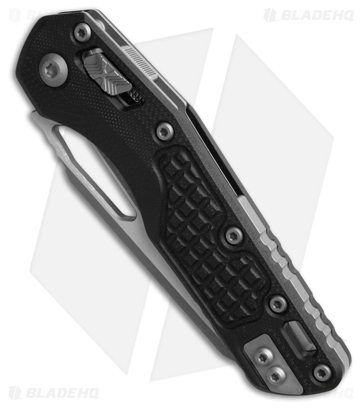 Microtech Standard Issue MSI Ram-Lok Knife Frag Black G-10 (3.8" Apoc Full Serr)