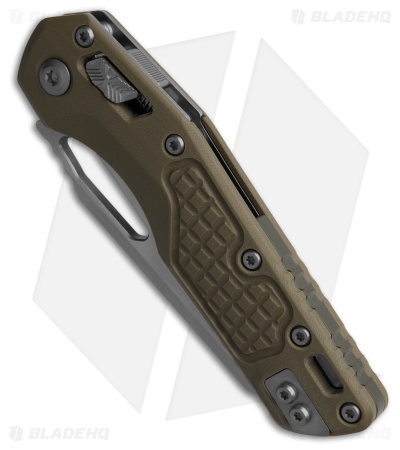 Microtech Standard Issue MSI Ram-Lok Knife Frag OD G-10 Lawnman (3.8" SW)