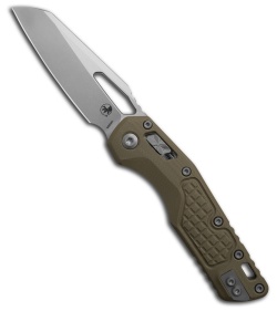 Microtech Standard Issue MSI Ram-Lok Knife Frag OD Green G-10 Lawnman (3.8" SW)