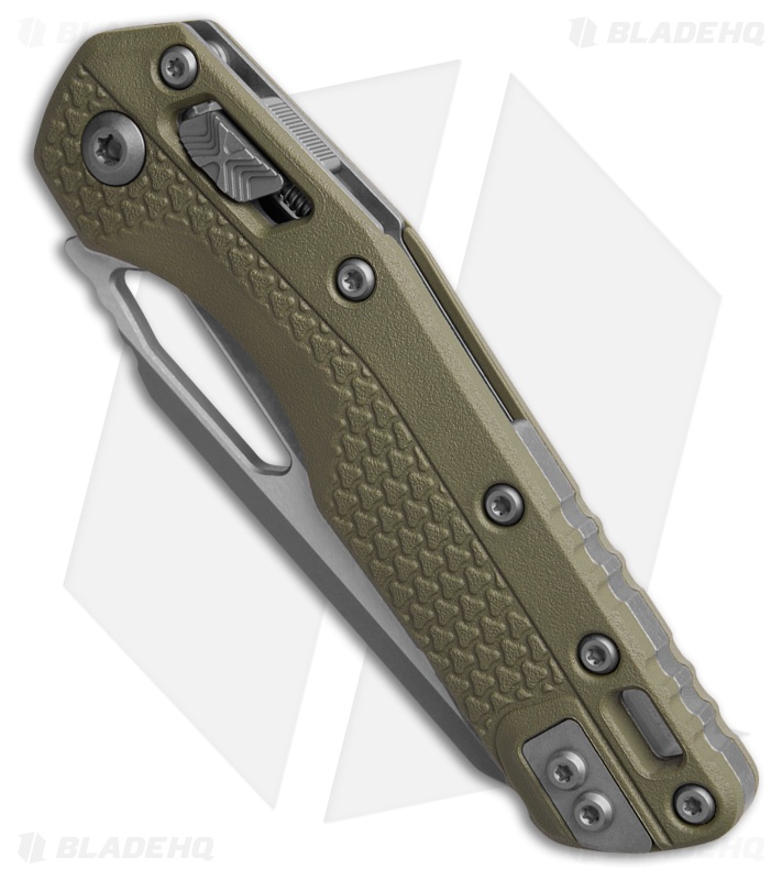 Microtech MSI Ram-Lok Knife OD Green Polymer (3.9" Apocalyptic Serr)