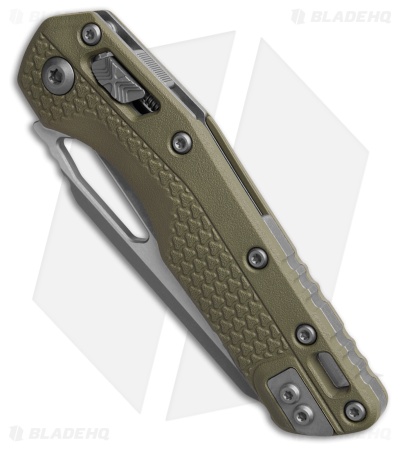 Microtech MSI Ram-Lok Knife OD Green Polymer (3.9" Apocalyptic Serr)