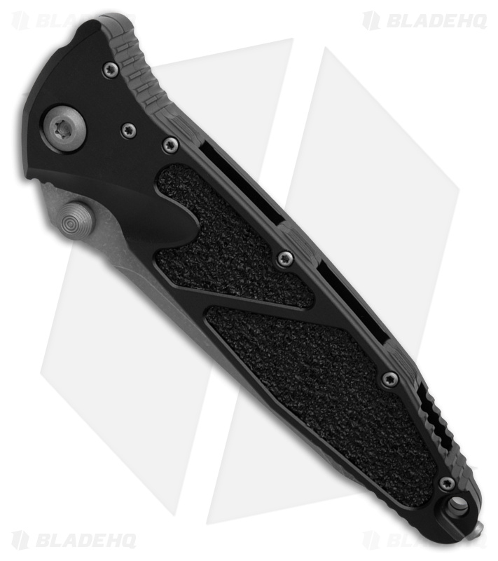 Microtech Socom Elite Manual Tanto Knife Black (4" Apocalyptic Serrated)