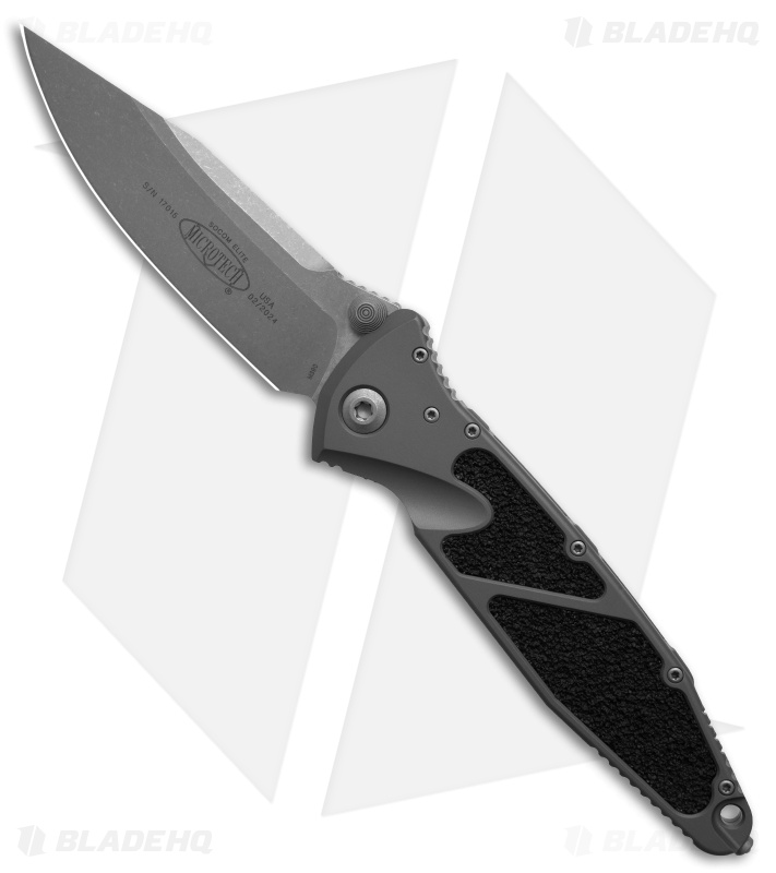 Microtech Socom Elite S/E Manual Knife Natural Clear (4" Apocalyptic)