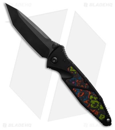 Microtech Socom Elite T/E - Manual Folder 80's Camo CF/Al