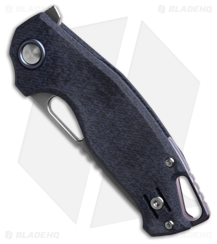 MKM Vincent Knife Blue Denim Canvas Micarta MagnaCut SW