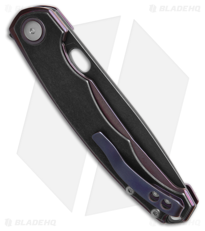 MKM Vox Eclipse MagnaCut Knife 2-T SW Blk/Purp Ti - Blade HQ