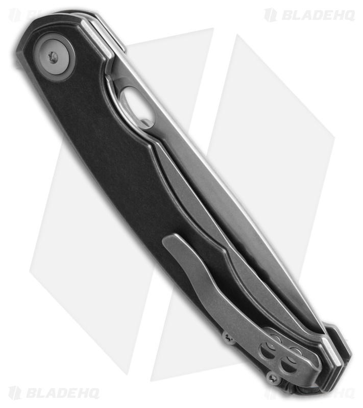 MKM Vox Eclipse MagnaCut Liner Lock Knife Black 2-Tone SW Titanium (3.2" SW)