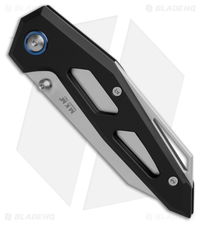 MKM Edge Liner Lock Knife Black Aluminum (2.9" Satin) EGL-ABK