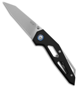 MKM Edge Liner Lock Knife Black Aluminum (2.9" Satin) EGL-ABK