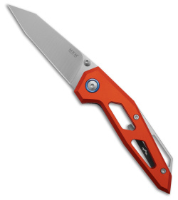 MKM Edge Liner Lock Knife Orange Aluminum (2.9" Satin) EGL-AOR